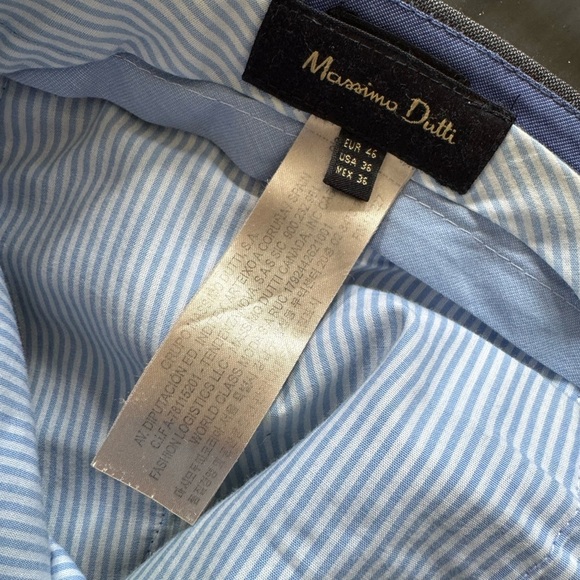 Massimo Dutti Gray Dress Pants with Tailored Fit - Picture 11 of 11